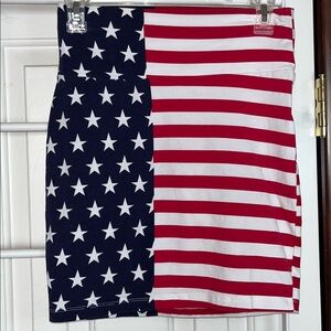 American Striped Skirt